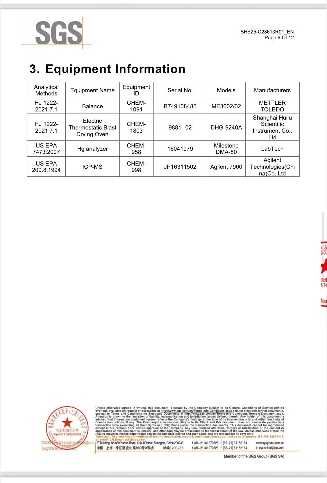 SGS Report Page 6
