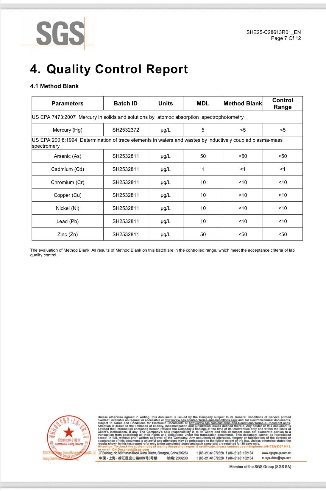 SGS Report Page 7